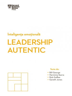 cover image of Inteligența Emoțională. Leadership Autentic